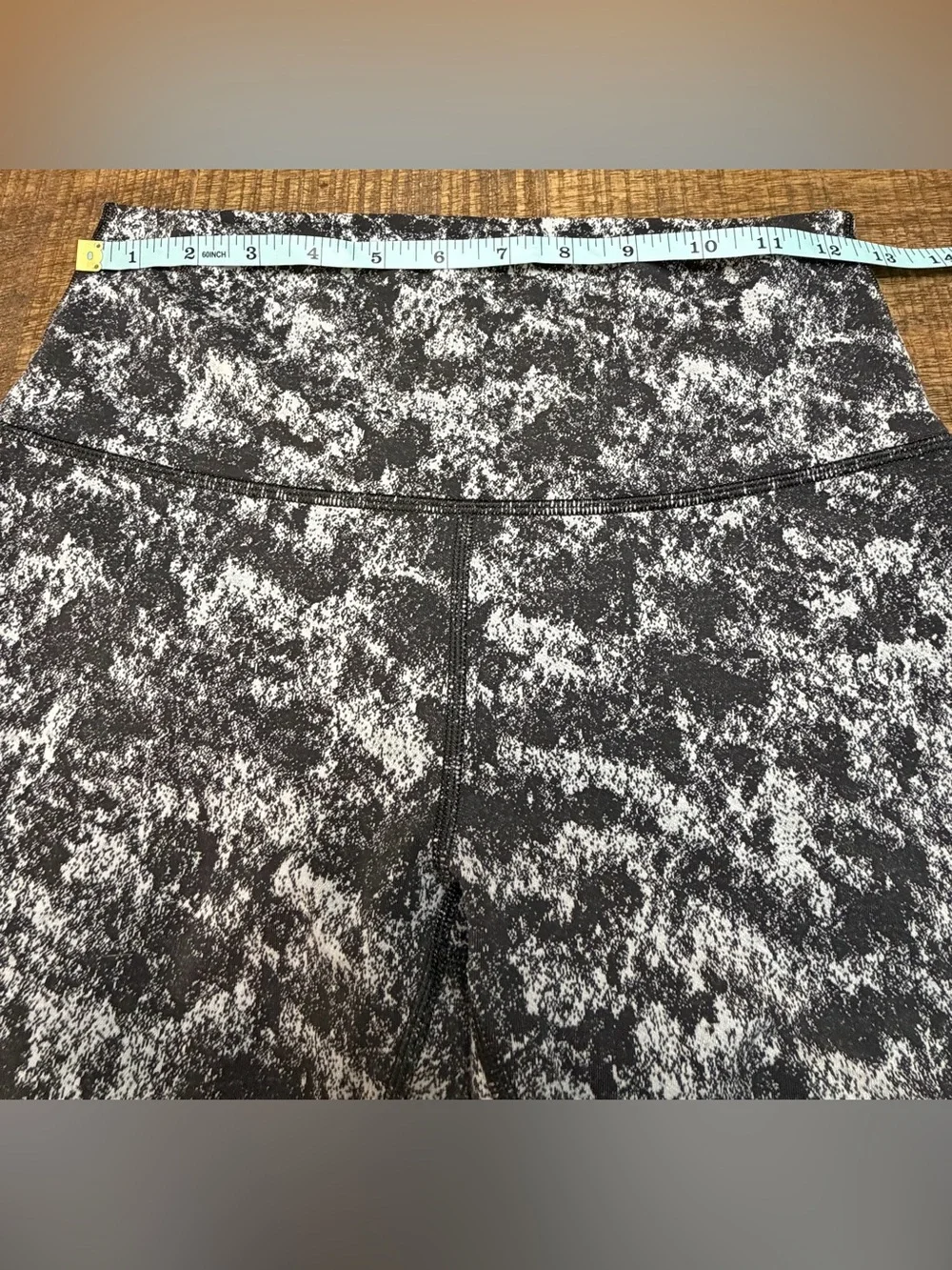 lululemon athletica Grey Marbled High-Rise Leggings